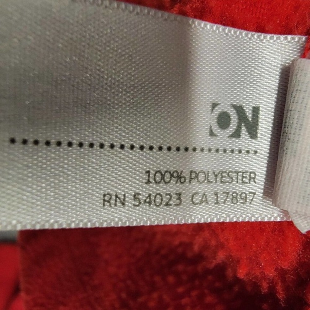 Old Navy Sweater‎ Mens XL Red ¼ Zip Fleece Mock Neck Pullover Sweatshirt - Picture 3 of 9